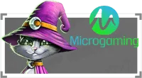 Microgaming slot provider logo